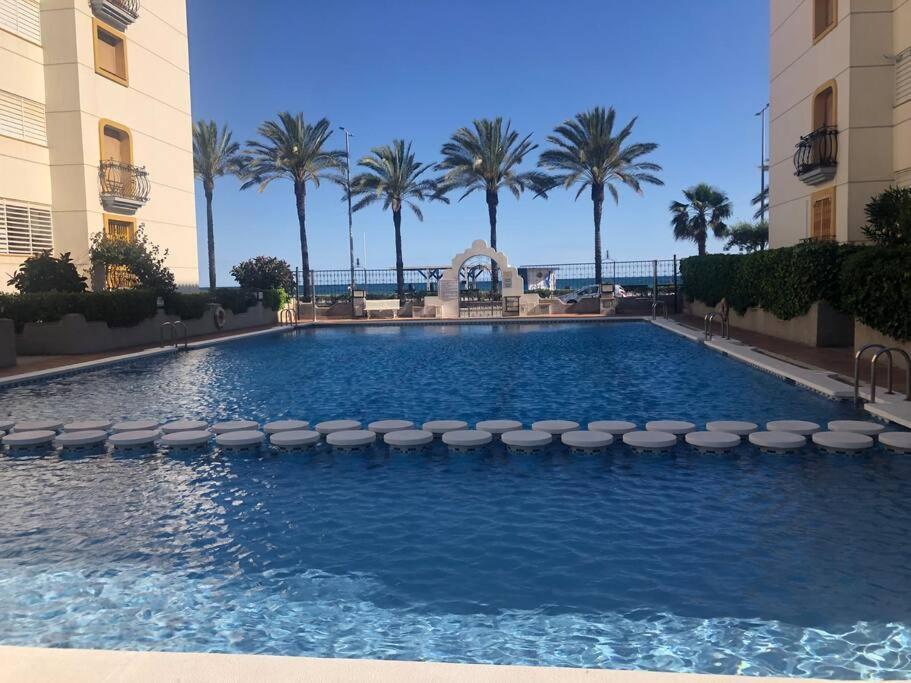 Cal Salmare Seafront Apartment With Rooftop Terrace And Pool 卡拉费尔 外观 照片